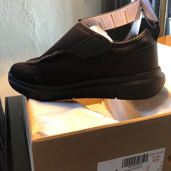 FitVille Men's 8W or Women's 10W EasyTop Adjustable Wings Diabetic Shoes - Picture 5 of 9
